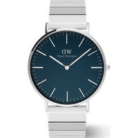 Daniel Wellington DW Watch Classic Piano Link Arctic Silver 40mm